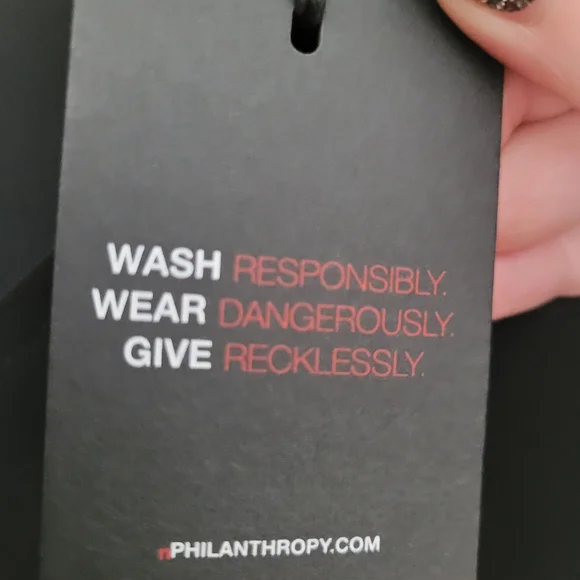 New n:Philanthropy Black Bodysuit S - Picture 7 of 10